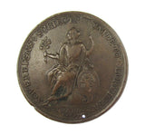 1761 George III & Charlotte Coronation 38mm Medal