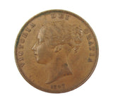 Victoria 1847 Penny - GVF