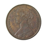 Victoria 1862 Penny - 8/6 In Date - VF