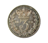 Victoria 1868 Threepence - EF