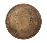 Victoria 1879 Penny - F98 Narrow Date - Fine