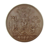 1887 Victoria Jubilee 77mm Bronze Cased Medal - By Boehm