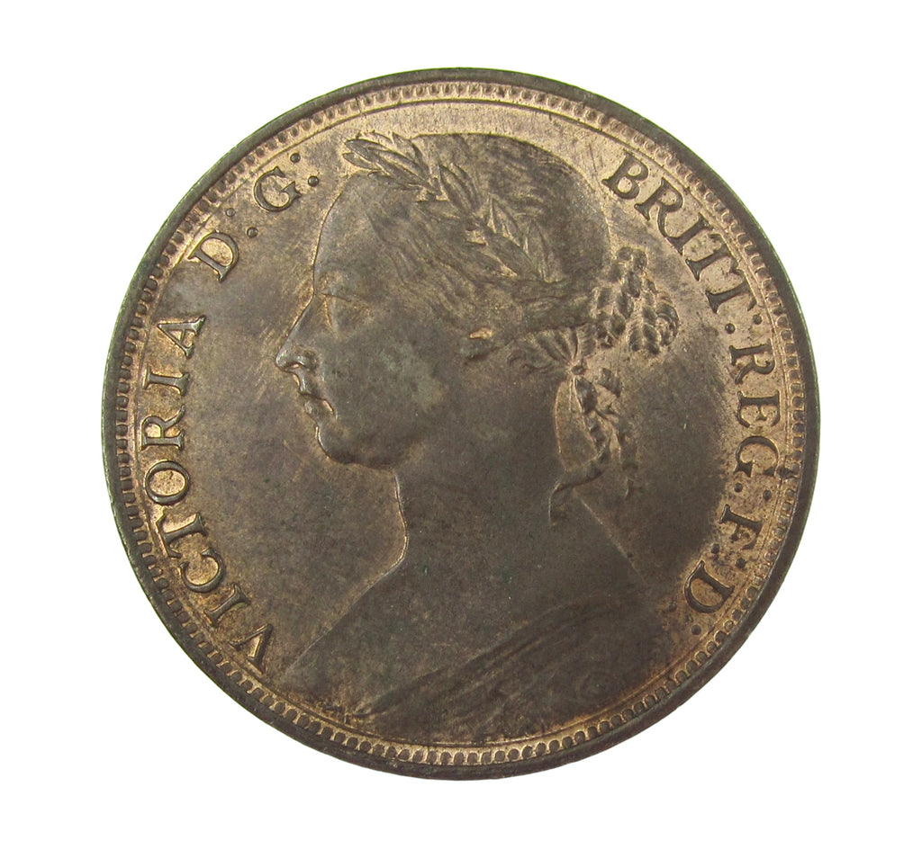 Victoria 1889 Penny - EF – Coopers Coins