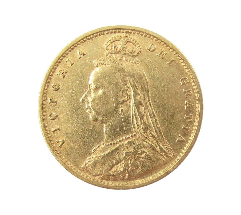 Victoria 1892 Half Sovereign - VF – Coopers Coins