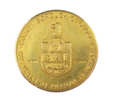 1937 George VI Coronation 36mm Borough Of Dudley Gold Medal