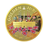 2002 Golden Jubilee Weekend 65mm Silver Proof Medal