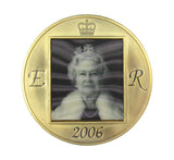 2006 Elizabeth II 80th Birthday 45mm Lenticular Medal - Royal Mint