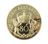 2006 Elizabeth II 80th Birthday 45mm Lenticular Medal - Royal Mint