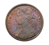 Victoria 1874 H Proof Penny - FDC