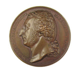 France 1816 Death Of Duke Of Castiglione 41mm Medal - By Caunois