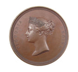 1837 Victoria Visit To The Guildhall 55mm Medal - By Wyon