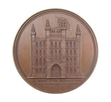 1837 Victoria Visit To The Guildhall 55mm Medal - By Wyon