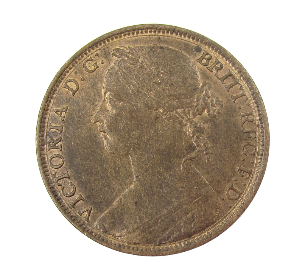 Victoria 1884 Penny - GEF – Coopers Coins