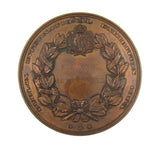 1865 Dublin International Exhibition 75mm Bronze Medal