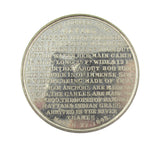 1848 Voyage Of The Junk Keying 44mm Medal - By Halliday