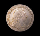 George I 1723 Shilling - French Arms At Date - VF