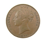 Victoria 1843 Penny - EF