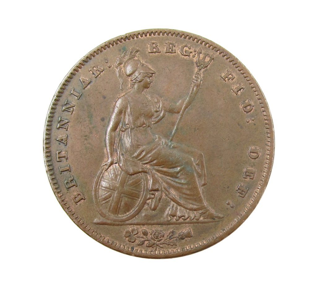 Victoria 1843 Penny - EF – Coopers Coins