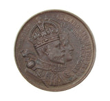 1902 Edward VII Coronation Portsmouth 38mm Medal - By Moore