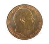 Edward VII 1907 Penny - EF