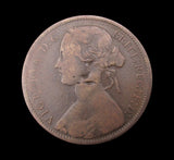 Victoria 1869 Penny - Fine