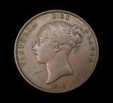 Victoria 1848 Penny - VF