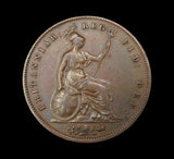 Victoria 1848 Penny - VF