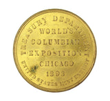 USA 1893 World's Columbian Exposition 37mm 'Dollar' Medal