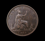 Victoria 1875 H Farthing - Freeman 530 - NVF