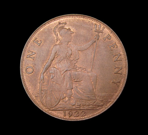 George V 1922 Penny - GEF