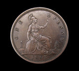 Victoria 1863 Penny - GVF