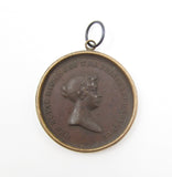 1817 Obsequies For Princess Charlotte 38mm Medal - By Halliday