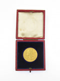 1897 Victoria Diamond Jubilee 26mm Gold Medal - Cased