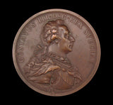 Sweden 1792 Gustav III 56mm Memorial Medal - By Kuchler