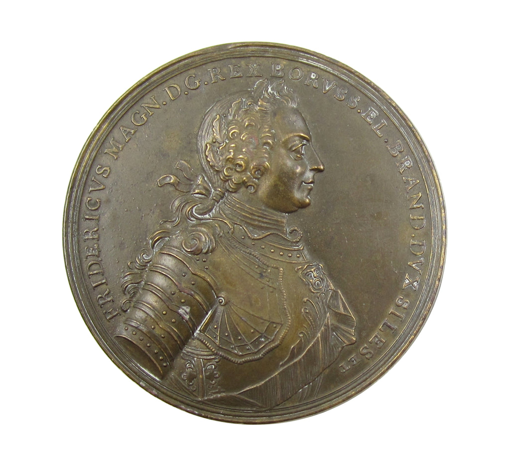 Prussia 1757 Frederick Battle Of Prague 48mm Medal – Coopers Coins