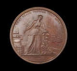 1814 Defeat Of Napoleon 39mm Bronze Medal