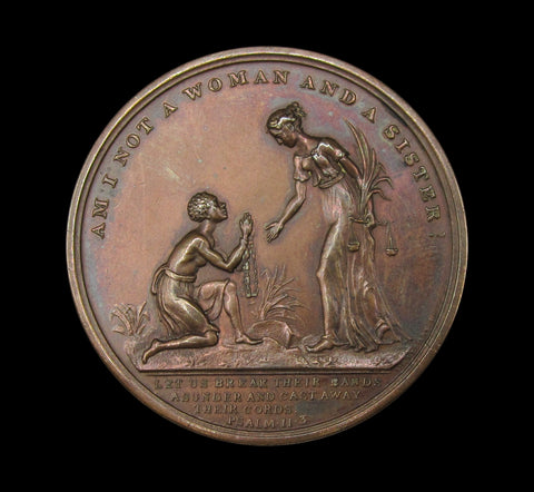 1834 Abolition Of Slavery 'Am I Not A Woman' 41mm Bronze Medal