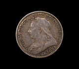 Victoria 1897 Maundy Penny - EF