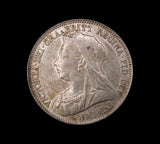 Victoria 1897 Sixpence - NEF