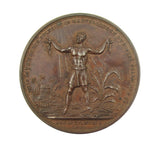 1834 Abolition Of Slavery 43mm Bronze Medal - By Davis