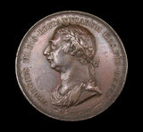 1810 George III Golden Jubilee Salisbury 48mm Medal - By Kuchler