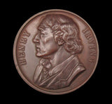 1905 Death Of Sir Henry Irving 43mm Medal - By Restall