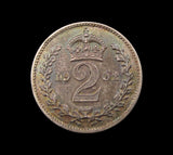 Edward VII 1902 Maundy Twopence - EF