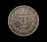 George IV 1828 Maundy Twopence - NEF