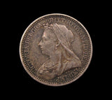 Victoria 1897 Maundy Twopence - NEF