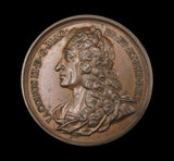 1685 James II Memorial 41mm Medal - By Dassier