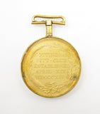 1814 Nottingham Pitt Club 36mm Gilt Medal - By Webb