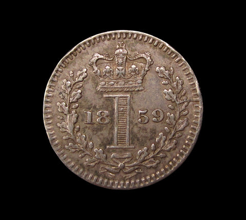 Victoria 1859 Maundy Penny - NEF