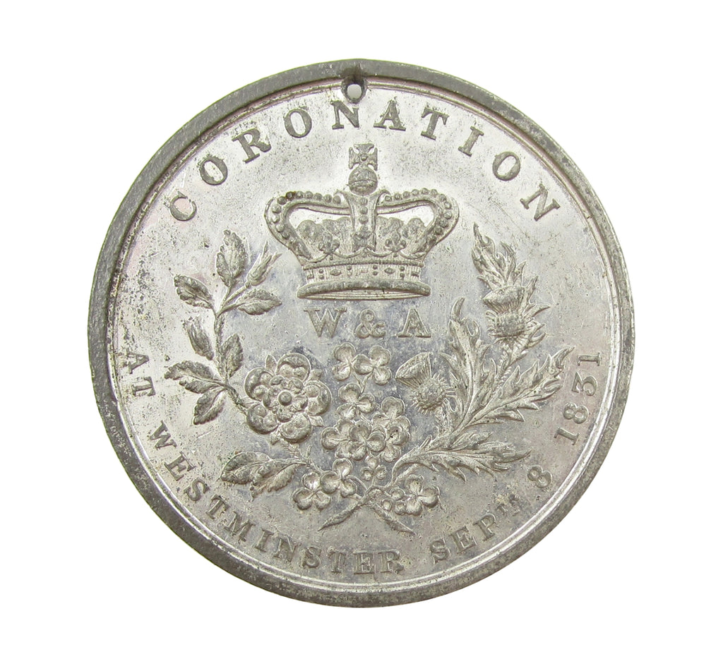 1831 Coronation Of William IV 46mm Medal – Coopers Coins