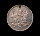 Australia 1886 Colonial & Indian Exhibition 24mm Silver Medal